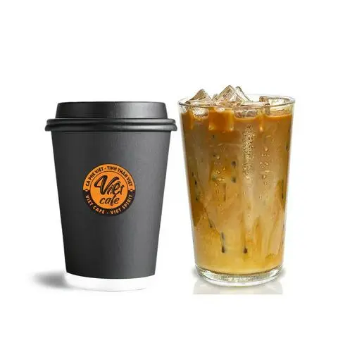 Hình ảnh Cà phê sữa đá - iced milk coffee