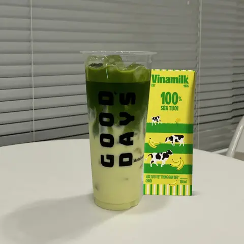 Hình ảnh Matcha sữa chuối