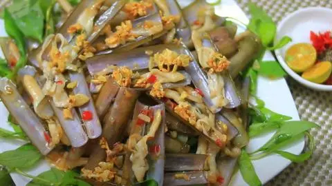 Hình ảnh Ốc móng tay xào tỏi