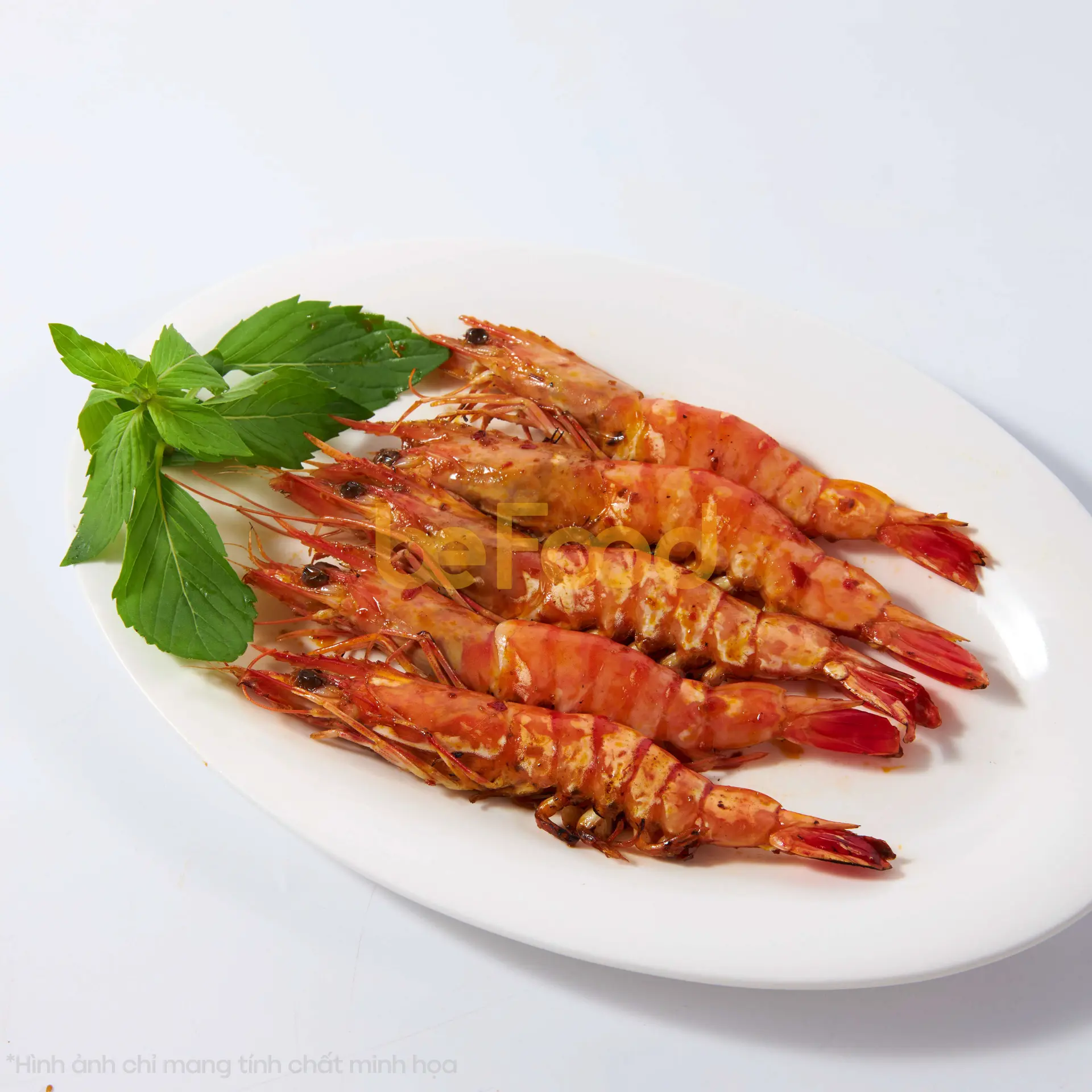 Hình ảnh Tôm nướng mọi