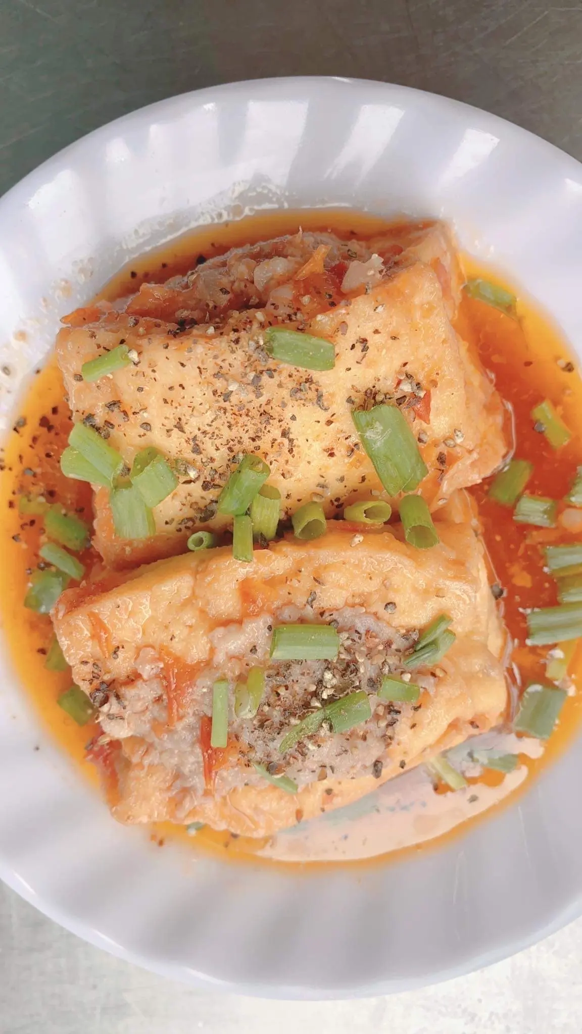 Hình ảnh Cơm đậu hủ dồn thịt