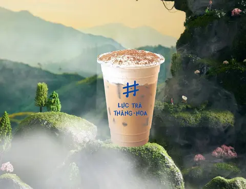 Hình ảnh Trà sữa nguyên vị kem trứng tiramisu