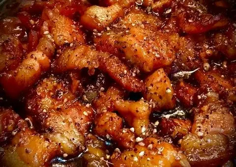 Hình ảnh Cơm thịt kho tiêu