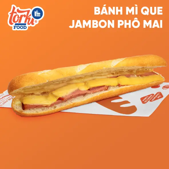 Hình ảnh Bánh Mì Que Jambon Phô Mai