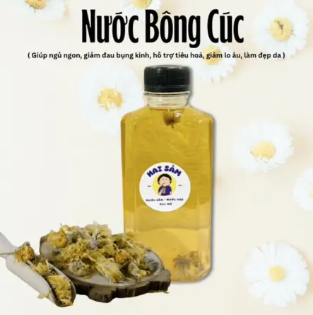 Hình ảnh Trà hoa cúc tươi thanh mát (330ml)