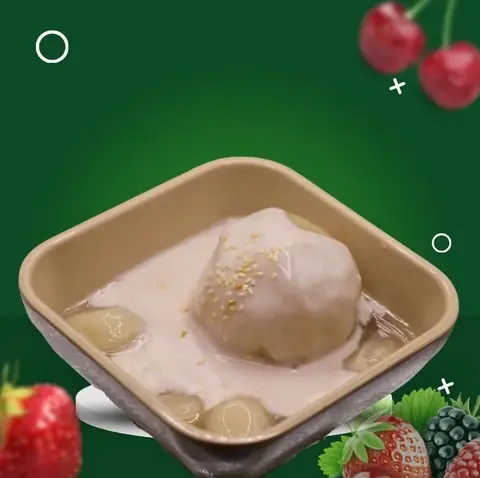 Hình ảnh 3 viên chè trôi nước