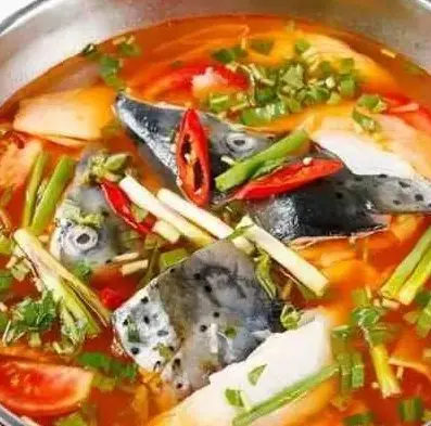Hình ảnh Lẩu cá hồi