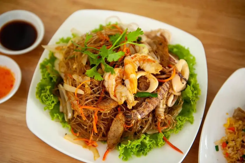 Hình ảnh Miến xào hải sản