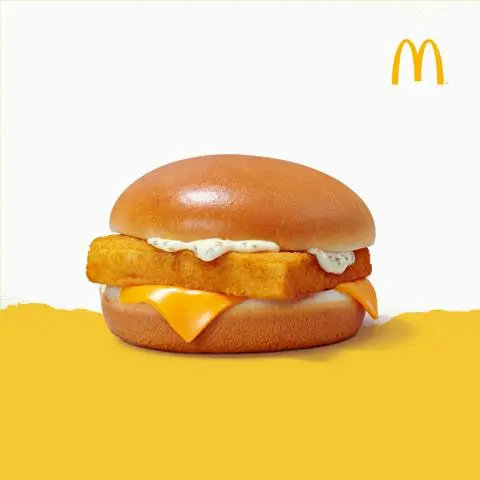 Hình ảnh Burger Phi lê Cá Tuyết