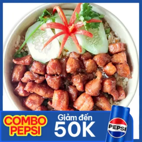 Hình ảnh Combo thố xá xíu + 1 Pepsi