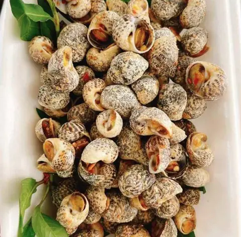 Hình ảnh Ốc bông rang muối