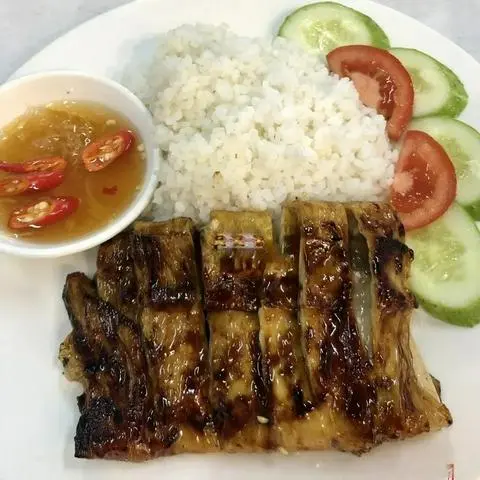 Hình ảnh Cơm vịt quay chay