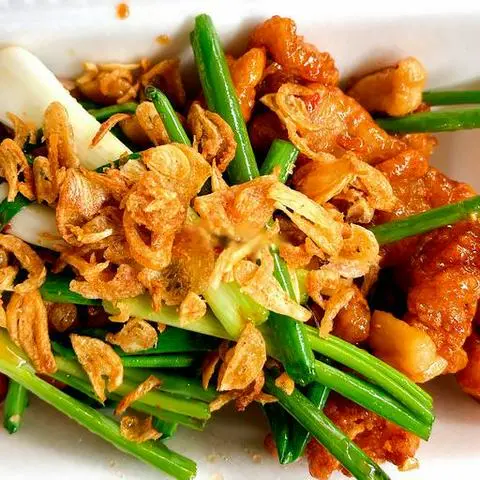 Hình ảnh Da gà chiên giòn nước mắm