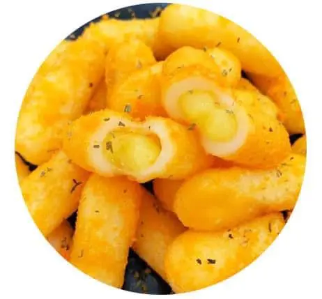 Hình ảnh Tokbokki nhân phô mai