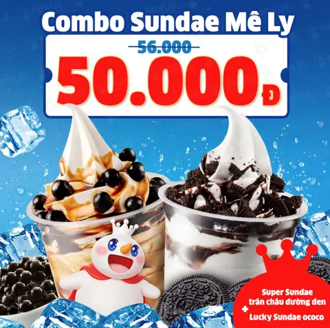 Hình ảnh Combo Sundae Mê Ly