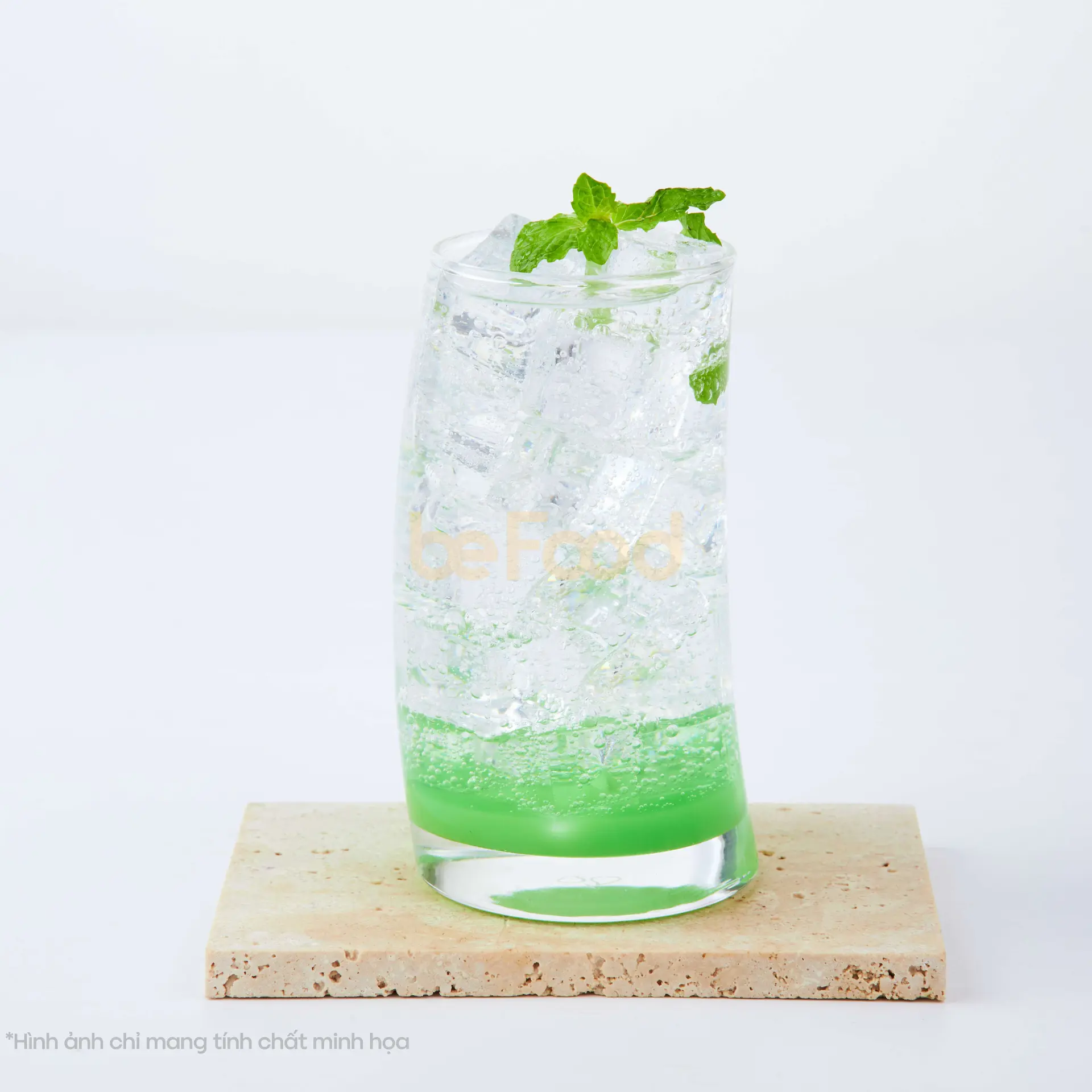 Hình ảnh Soda bạc hà xanh