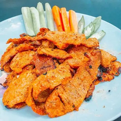 Hình ảnh Vú heo nướng muối ớt