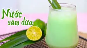 Hình ảnh Sâm dứa sữa topping