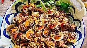 Hình ảnh Sò huyết xào me