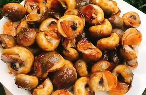 Hình ảnh Ốc mỡ rang muối
