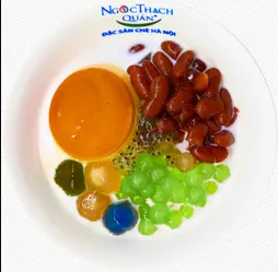Hình ảnh Caramen đậu đỏ