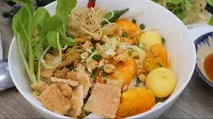 Hình ảnh Mì Quảng chả tôm