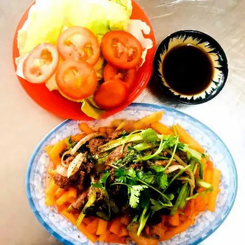 Hình ảnh Nui xào bò