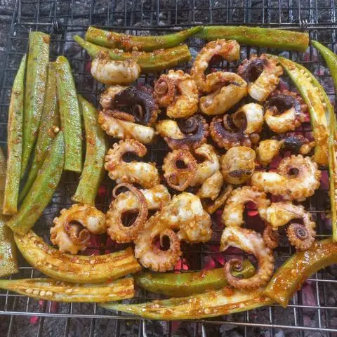 Hình ảnh Bạch tuộc nướng