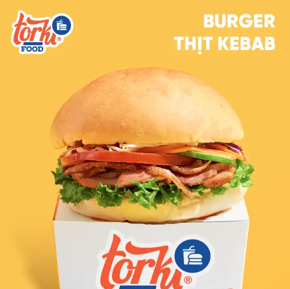 Hình ảnh Burger Thịt Nướng Kebab Torki