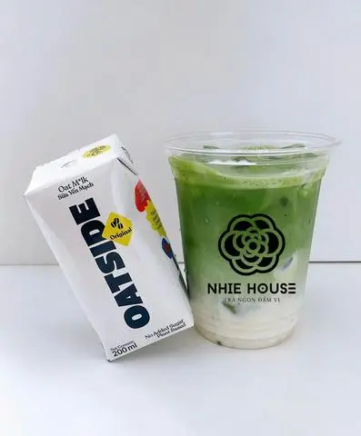 Hình ảnh Matcha sữa yến mạch
