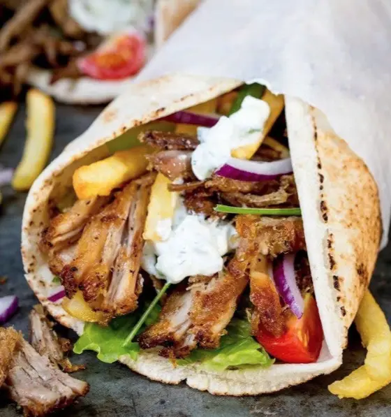 Hình ảnh Bánh Tacos gà xé