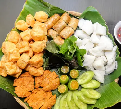 Hình ảnh Bún đậu chả cốm
