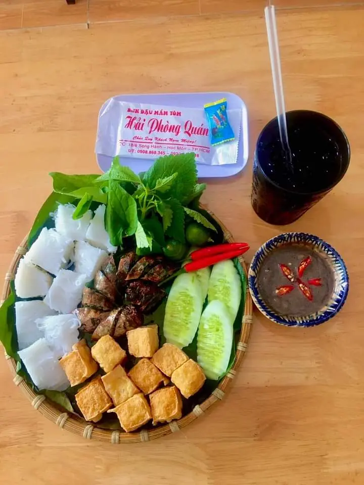 Hình ảnh Bún Đậu Dồi chiên
