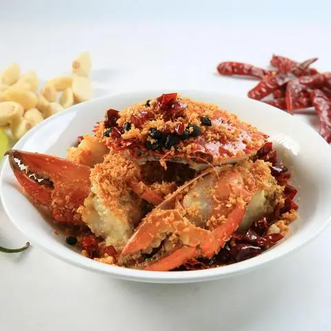 Hình ảnh Cua rang tỏi ớt Hongkong