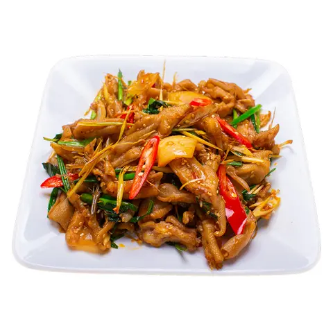 Hình ảnh Lưỡi vịt xào rau cải