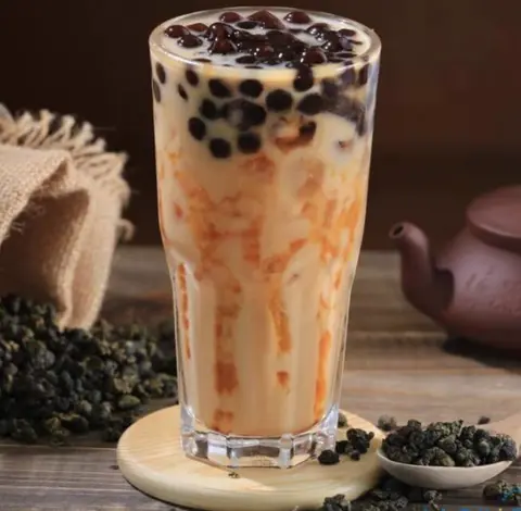 Hình ảnh Trà sữa olong nho