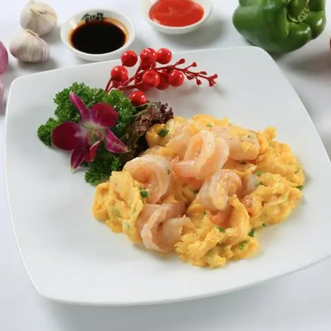 Hình ảnh Tôm xào trứng