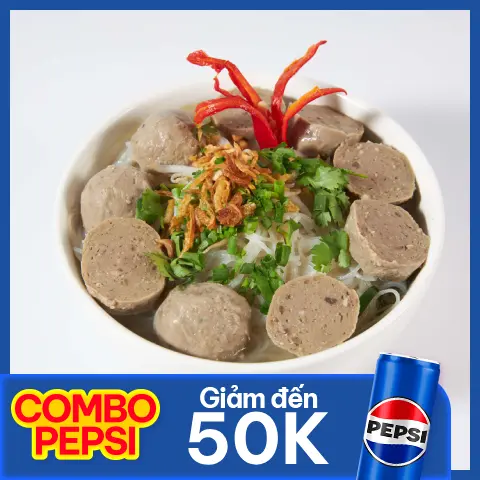 Hình ảnh Combo hủ tíu thập cẩm khô - Pepsi