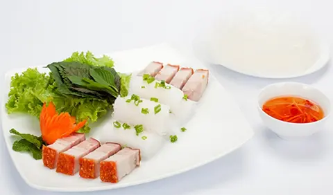 Hình ảnh Bánh hỏi heo quay