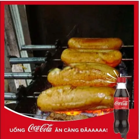 Hình ảnh Combo 5 Bánh Mì - Coca-Cola