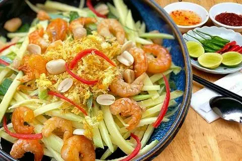 Hình ảnh Gỏi xoài tôm khô