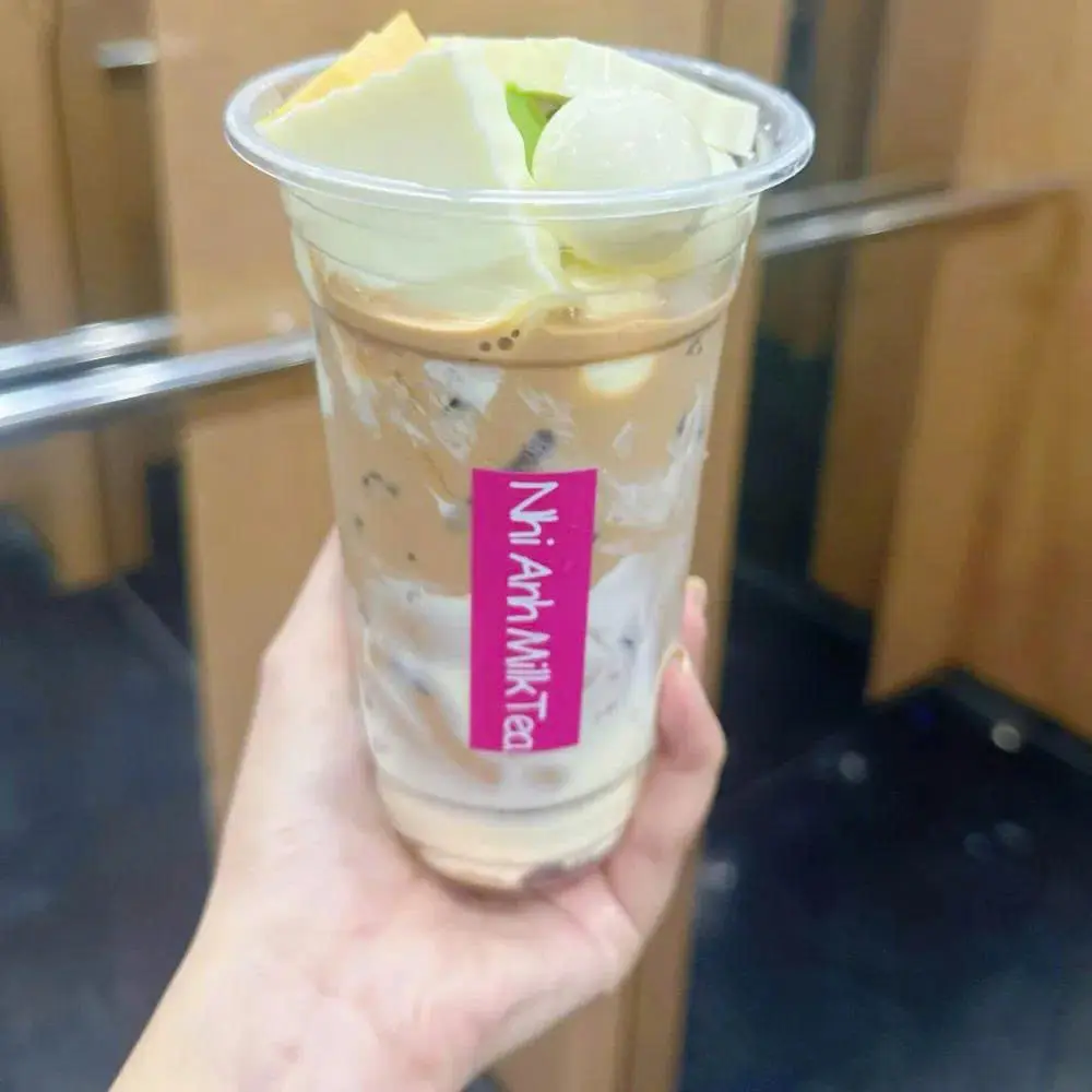 Hình ảnh Trà sữa béo full topping