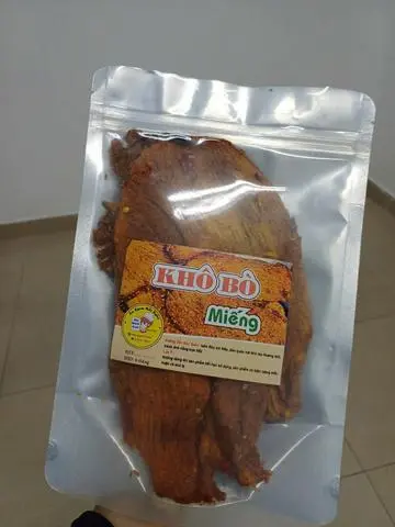 Hình ảnh Khô bò miếng mềm - 200gr