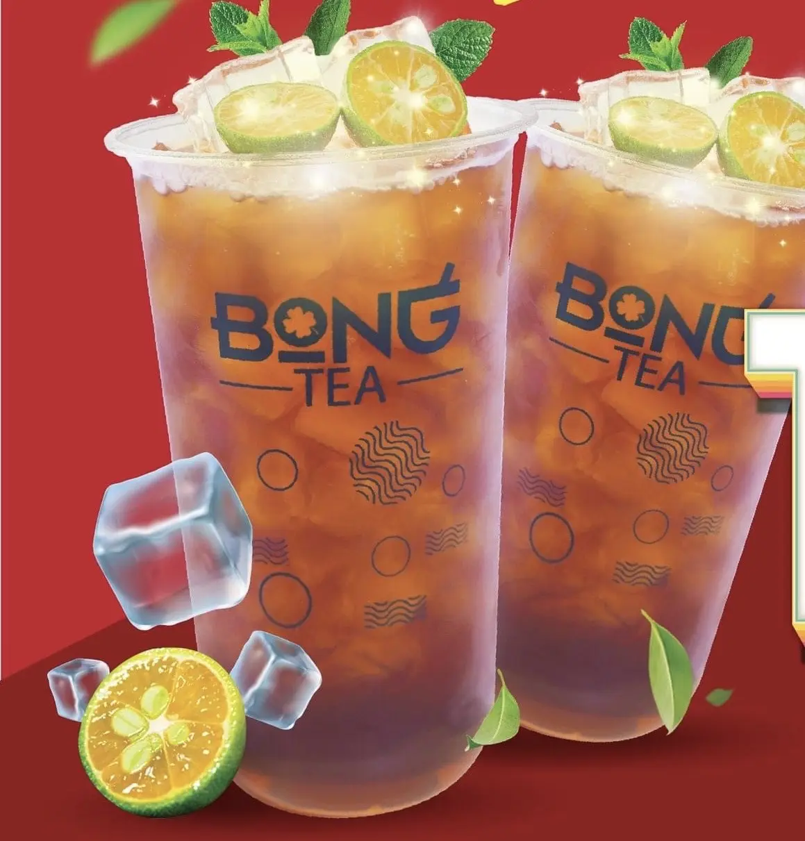 Hình ảnh Hồng Trà Tắc (Ly Lớn 700ml)