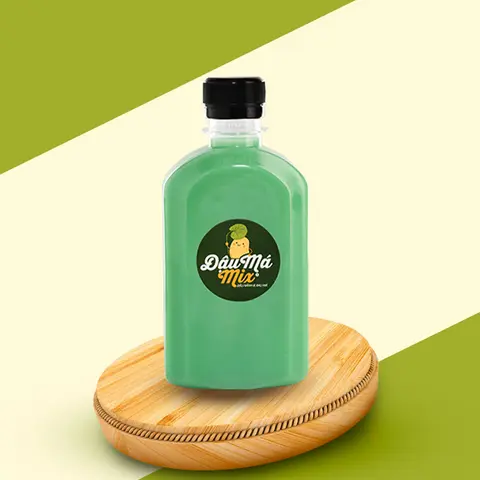 Hình ảnh Sữa Đậu Nành Bạc hà đóng chai 250ml