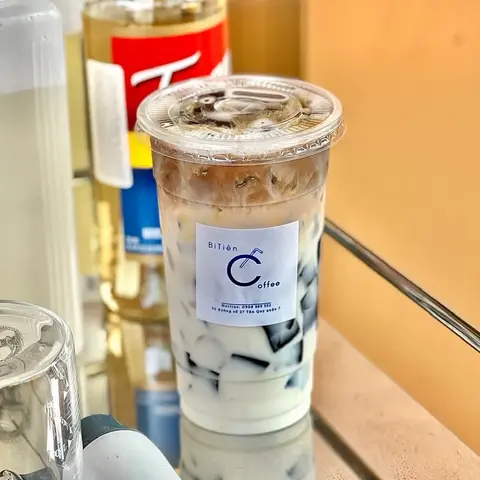 Hình ảnh Cà phê sữa tươi sương sáo
