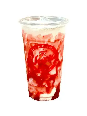Hình ảnh Latte dâu