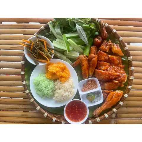 Hình ảnh Gà nướng chao - nửa con
