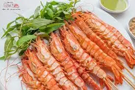 Hình ảnh Tôm nướng mọi