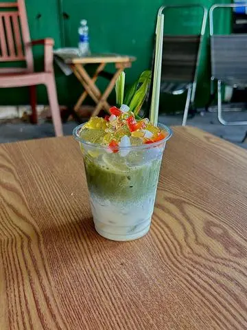 Hình ảnh Sữa chua matcha Topping 
